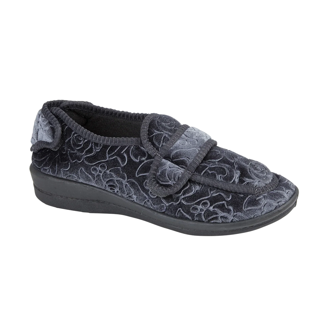 Junie | Velour Slippers