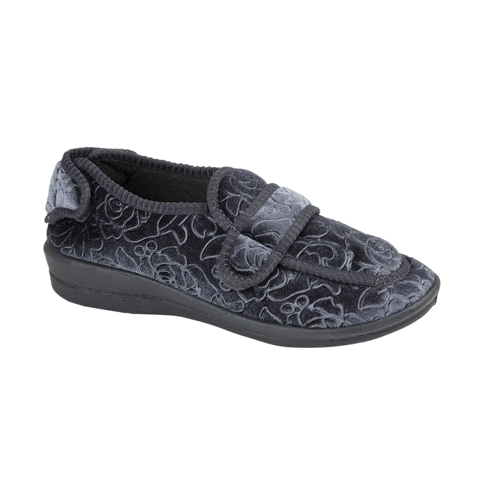 Junie | Velour Slippers