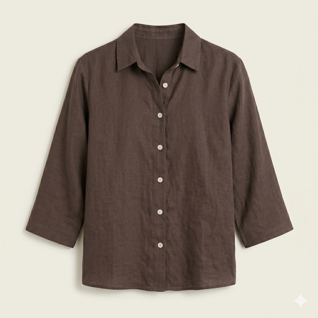 Mimi | Effortless Linen Button Shirt