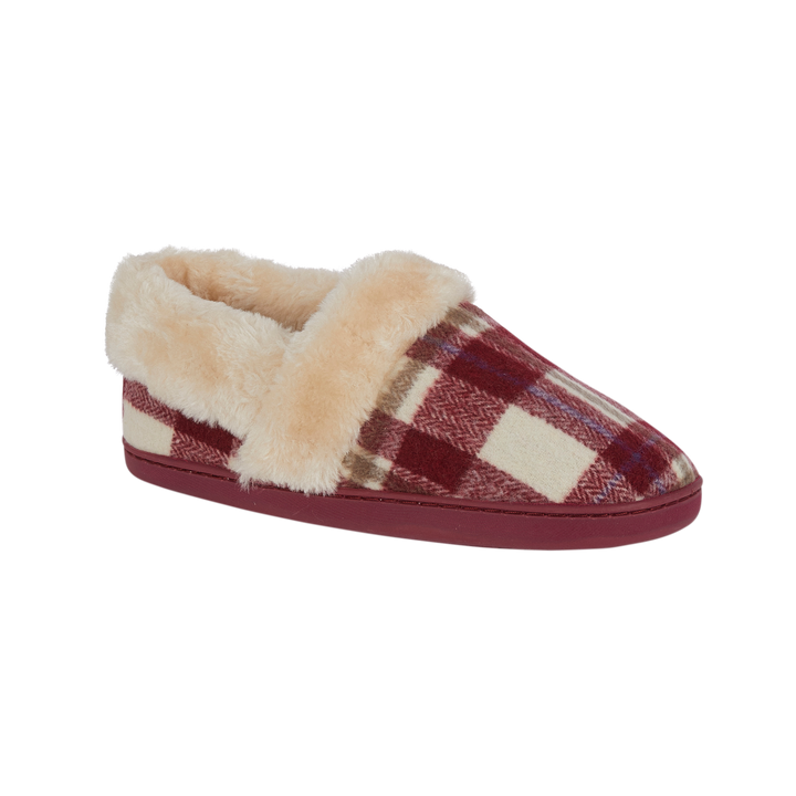 Nell | Tartan Bootee Slippers
