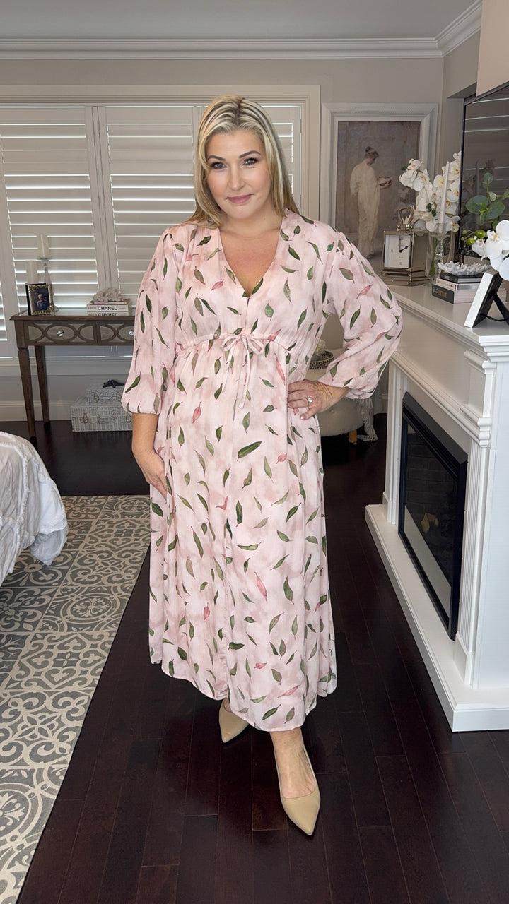Beatrice | Wrap Front Midi Dress