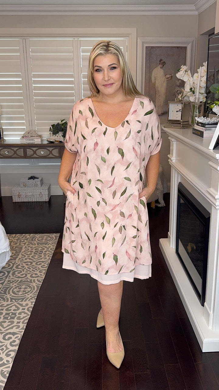 Diana | Soft Flowy Midi Dress