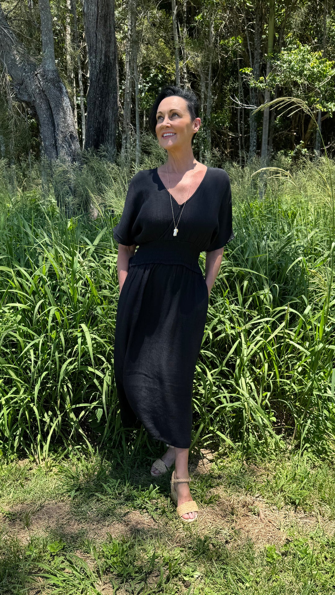 Nora | Bamboo Midi Dress