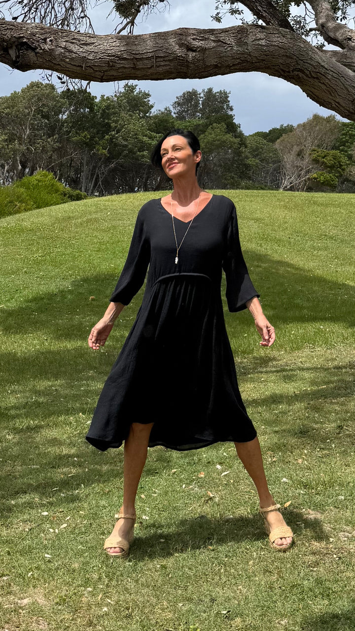 Abigail | Bamboo Blend Midi Dress