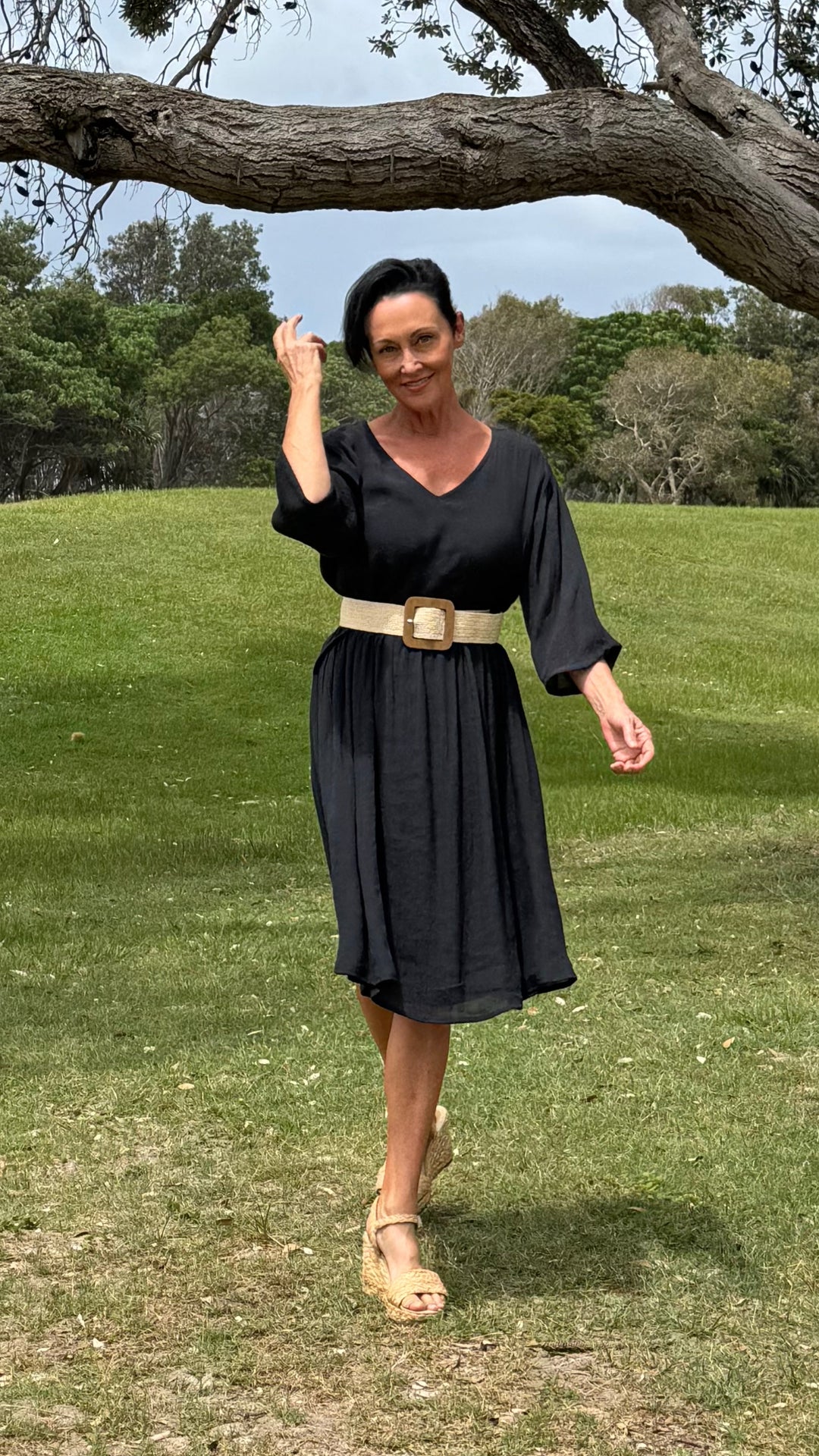 Abigail | Bamboo Blend Midi Dress