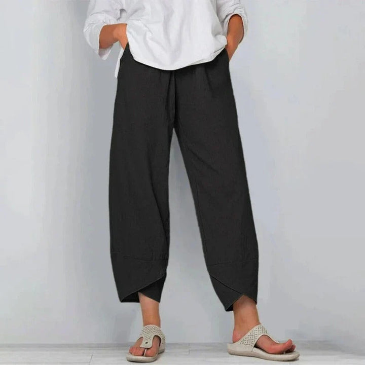 Gilly | Chic Pleated Summer Pants with Pockets
