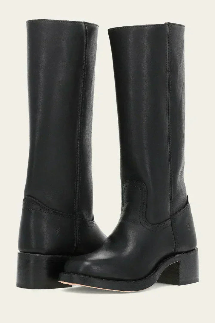 Van | Knee-High Boots with Slim Fit and Structured Sole