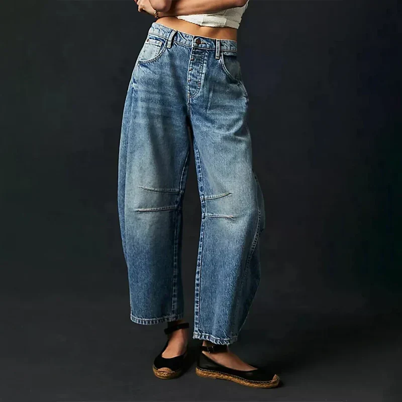 Calla | Modern Wide Leg Cropped Trousers