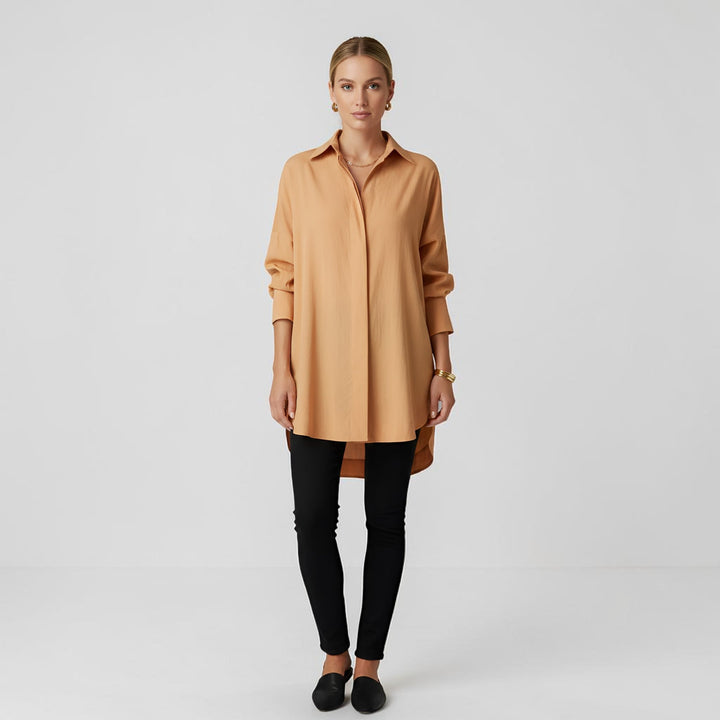 Dora | Relaxed Long-Sleeve Blouse