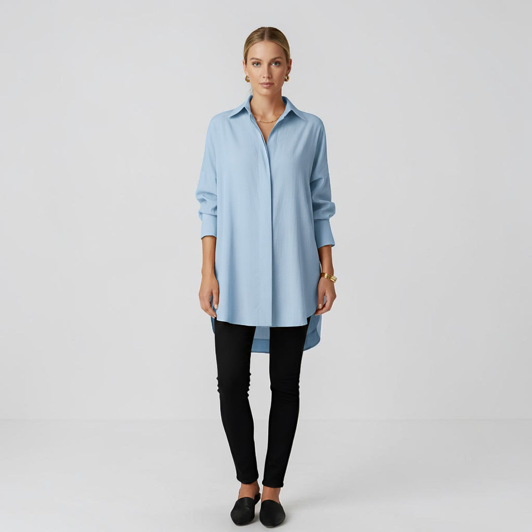 Dora | Relaxed Long-Sleeve Blouse