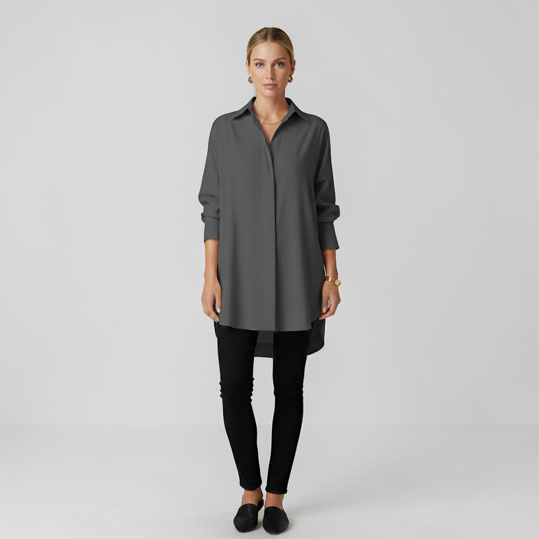 Dora | Relaxed Long-Sleeve Blouse
