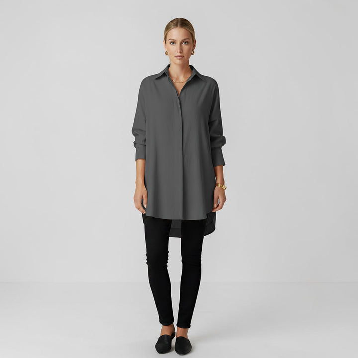 Dora | Relaxed Long-Sleeve Blouse