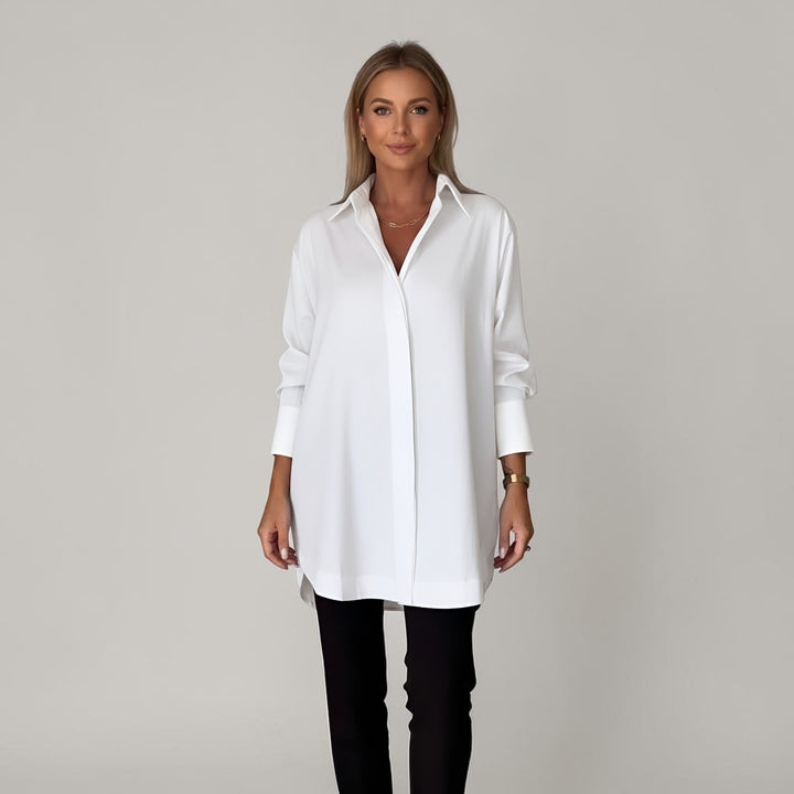Dora | Relaxed Long-Sleeve Blouse