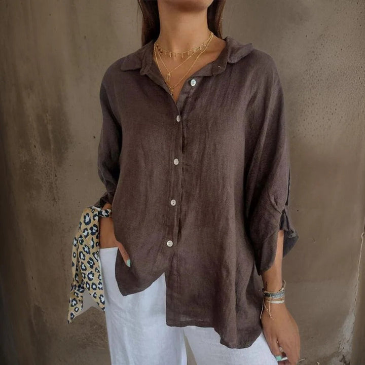 Mimi | Effortless Linen Button Shirt