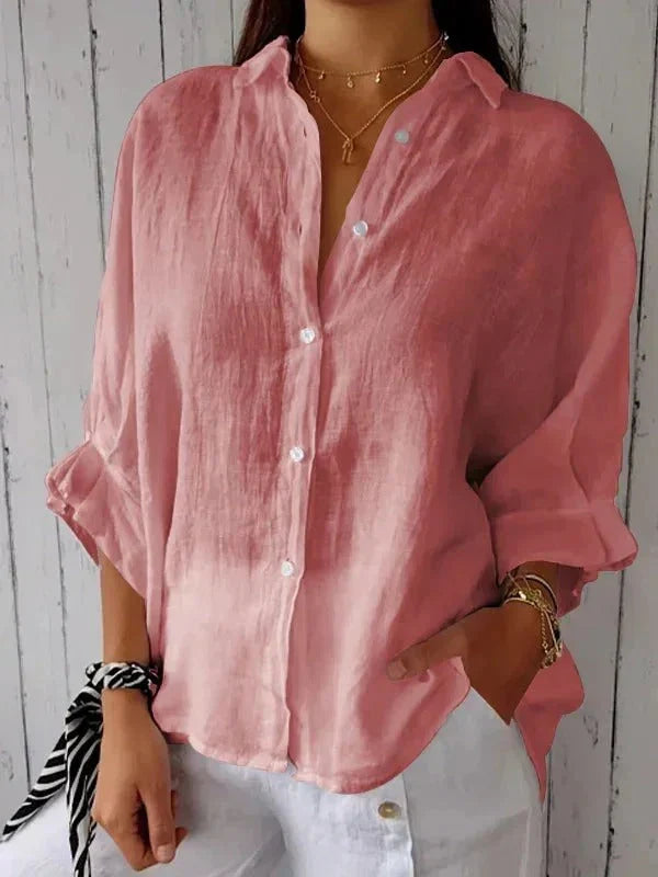 Mimi | Effortless Linen Button Shirt
