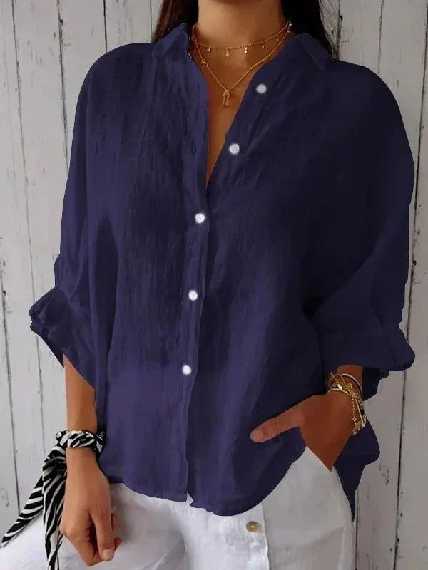 Mimi | Effortless Linen Button Shirt