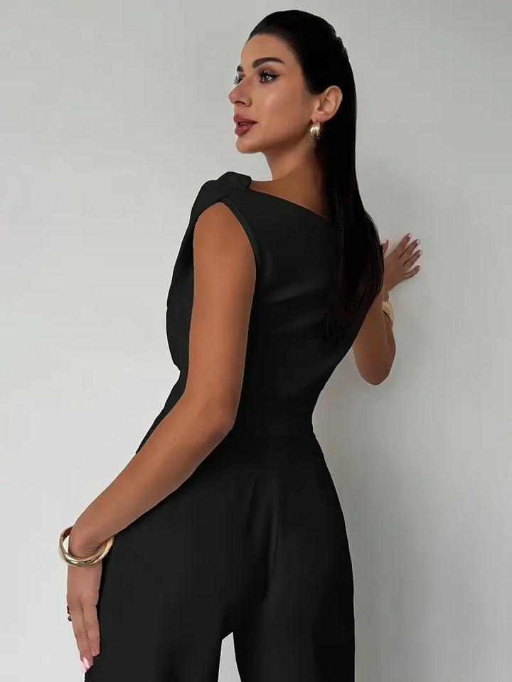 Jemima | Draped One Shoulder Top