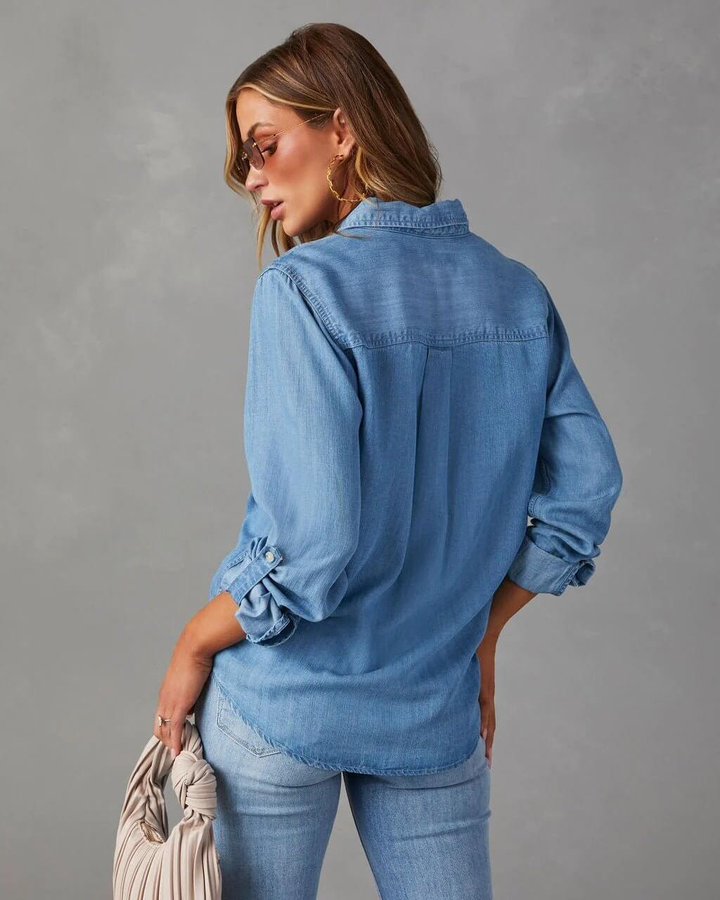 Sky | Classic Denim Shirt
