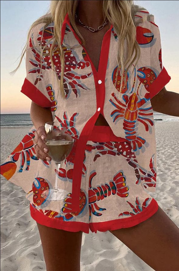 Soleil | Shirt and Shorts Set
