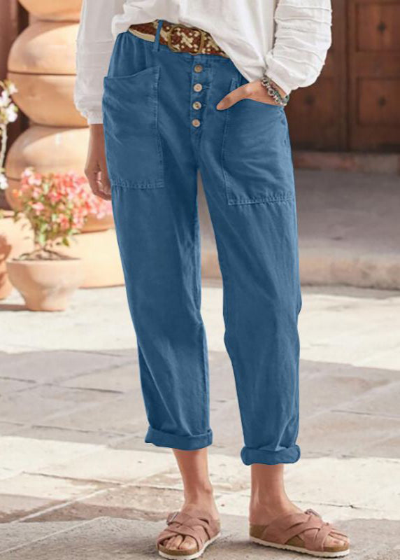 Alba | Elegant Relaxed Trousers with Patch Pockets