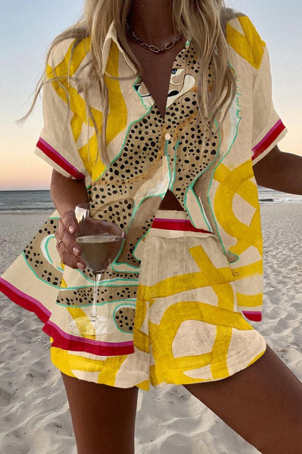 Analia | Shirt and Shorts Set