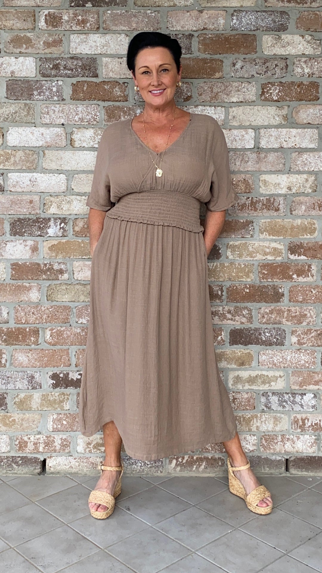 Penelope | Flowy Midi Dress