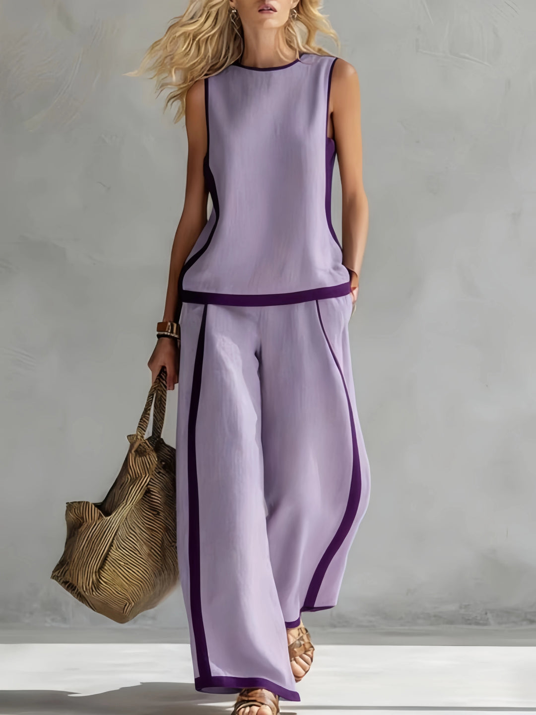 Isla | Two-Piece Linen Set