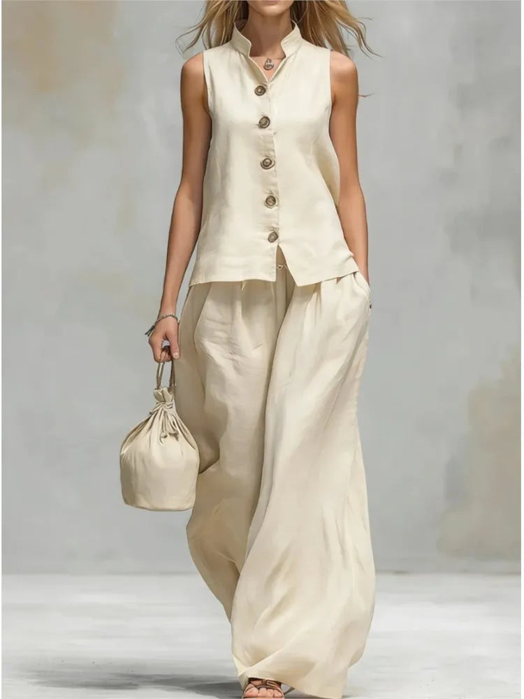 Kate | Two-Piece Linen Set
