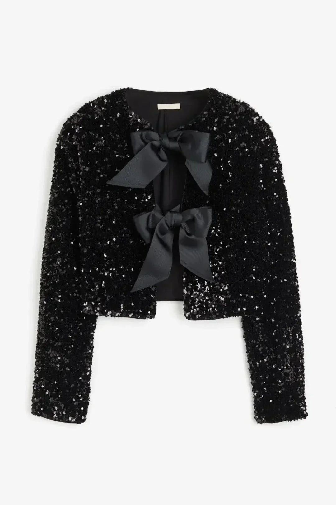 Denby | Chic Bow Detail Tweed Blouse