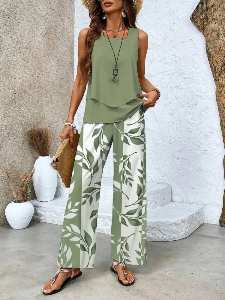 Bella | Two-Piece Linen Set
