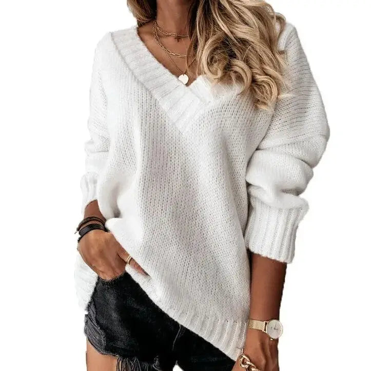 Faye | Soft V-Neck Pullover