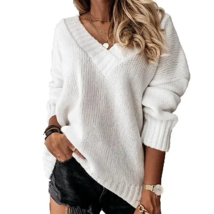 Faye | Soft V-Neck Pullover