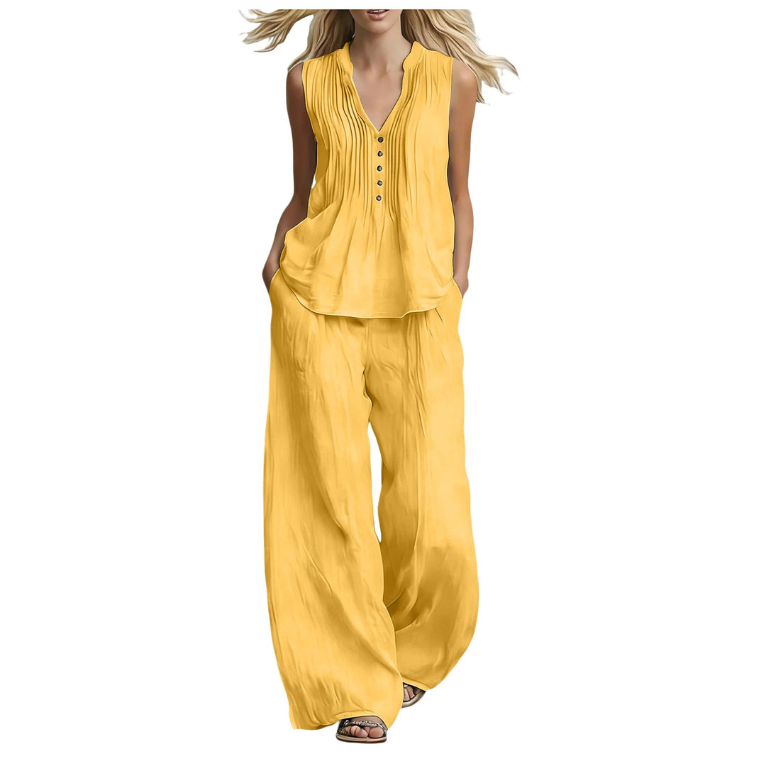 Lily | Two-Piece Linen Set