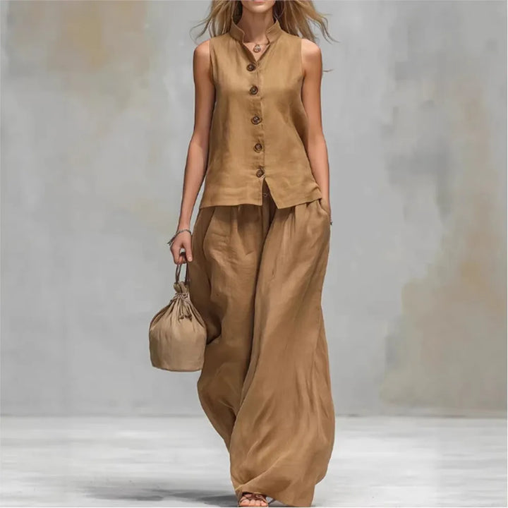Kate | Two-Piece Linen Set