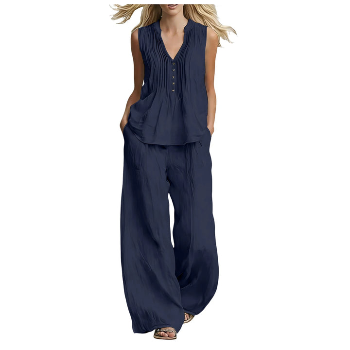 Lily | Two-Piece Linen Set