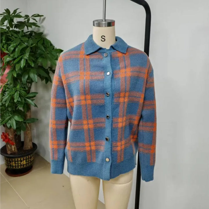 Marlowe | Plaid Longline Cardigan