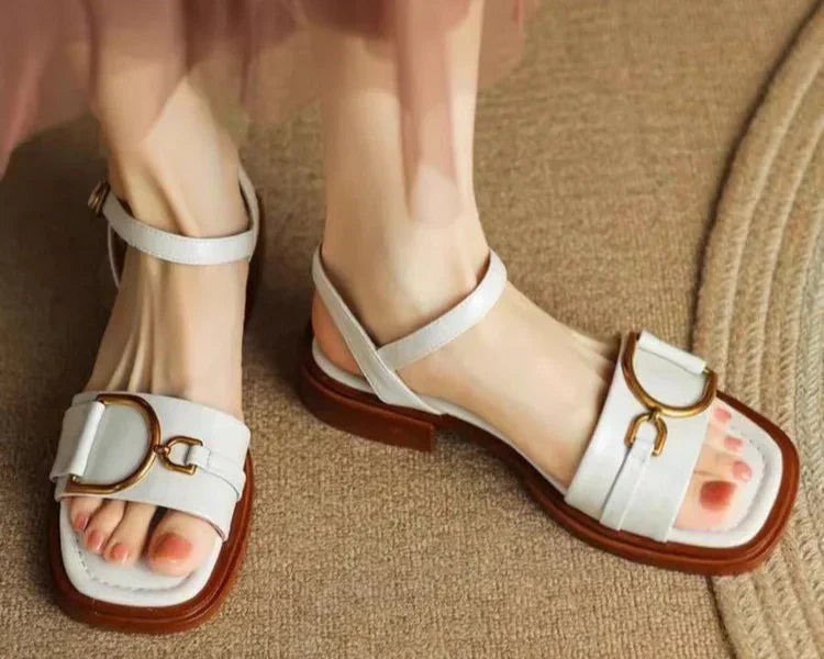 Trish | Effortless Buckle Summer Sandals
