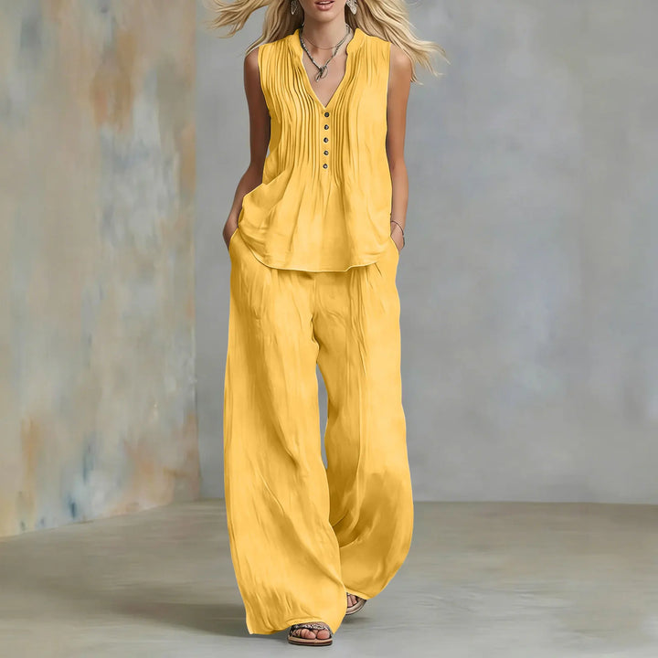 Lily | Two-Piece Linen Set