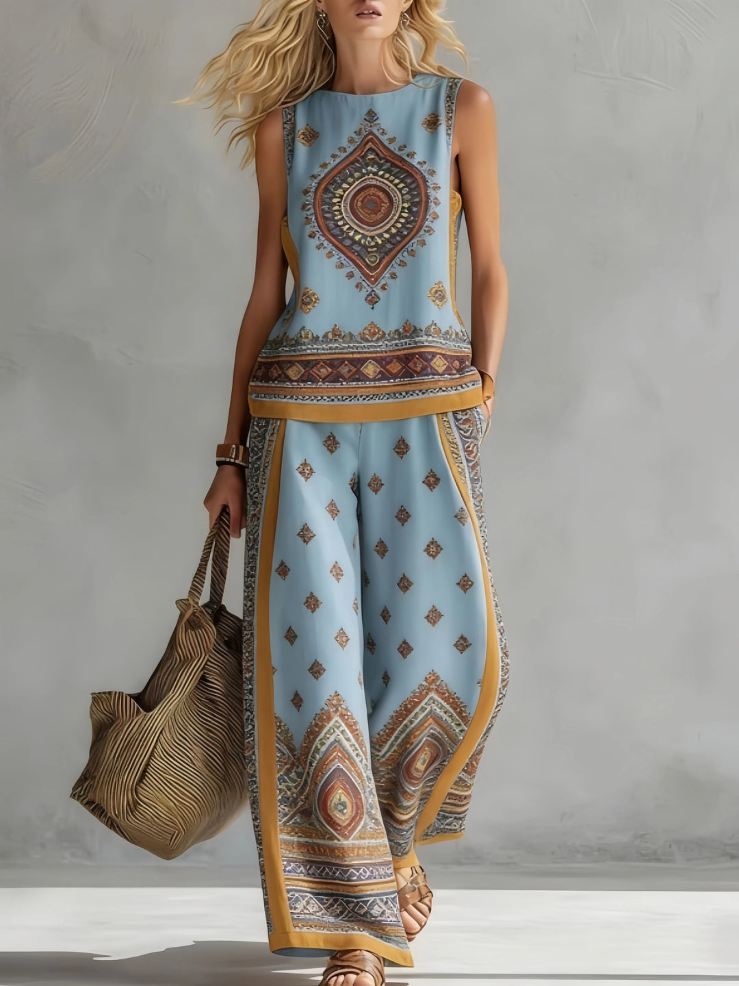Isla | Two-Piece Linen Set