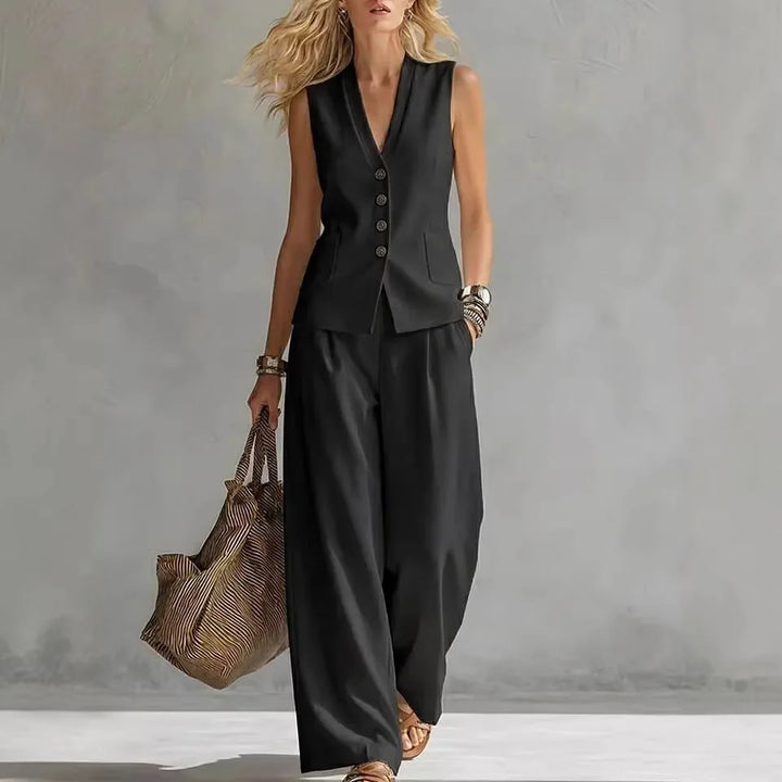 Grace | Two-Piece Linen Set