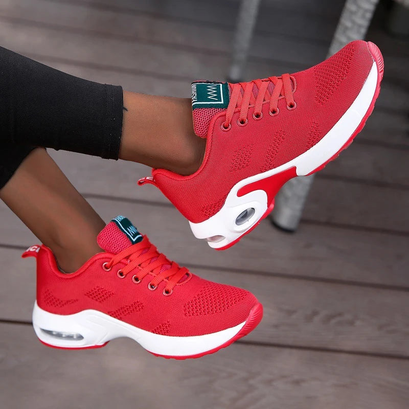 Pearl | Platform Mesh Sneaker