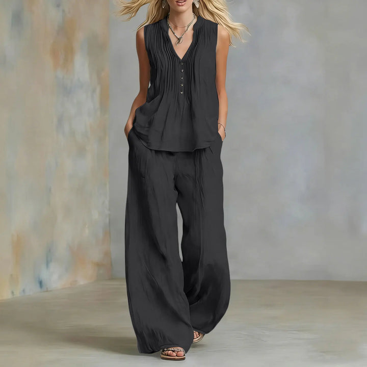 Lily | Two-Piece Linen Set