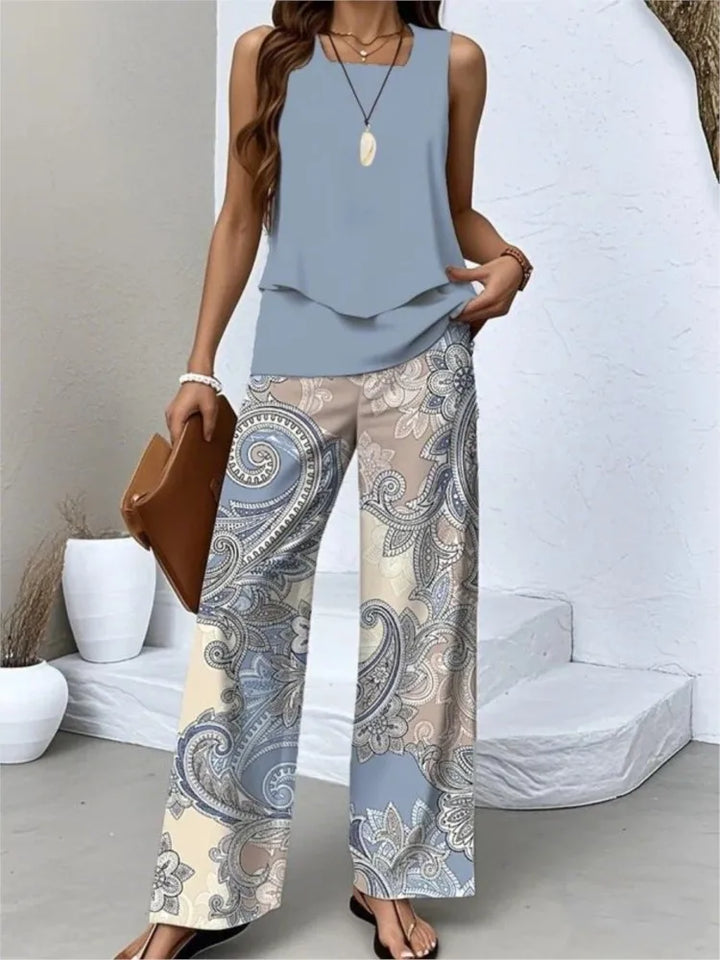 Bella | Two-Piece Linen Set