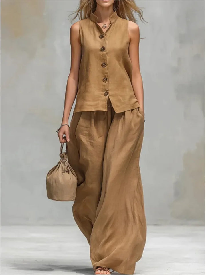 Kate | Two-Piece Linen Set