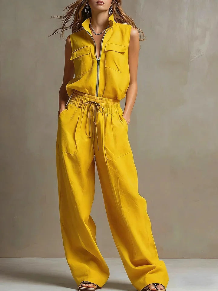 Holly | Two-Piece Linen Set