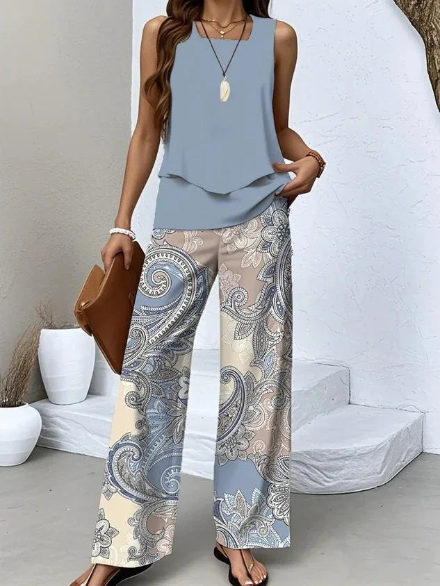 Bella | Two-Piece Linen Set