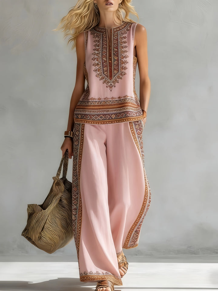 Isla | Two-Piece Linen Set