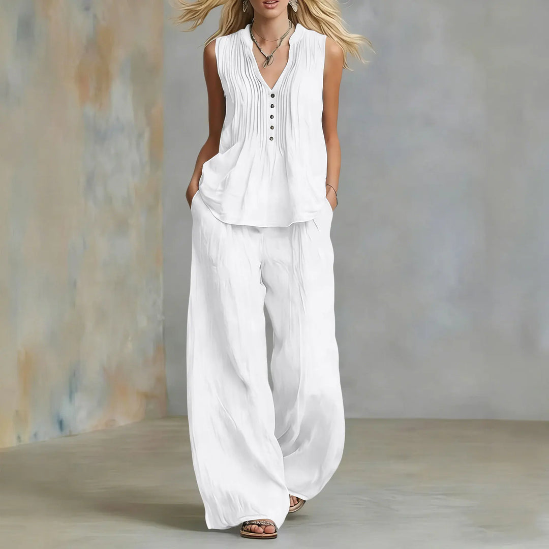 Lily | Two-Piece Linen Set