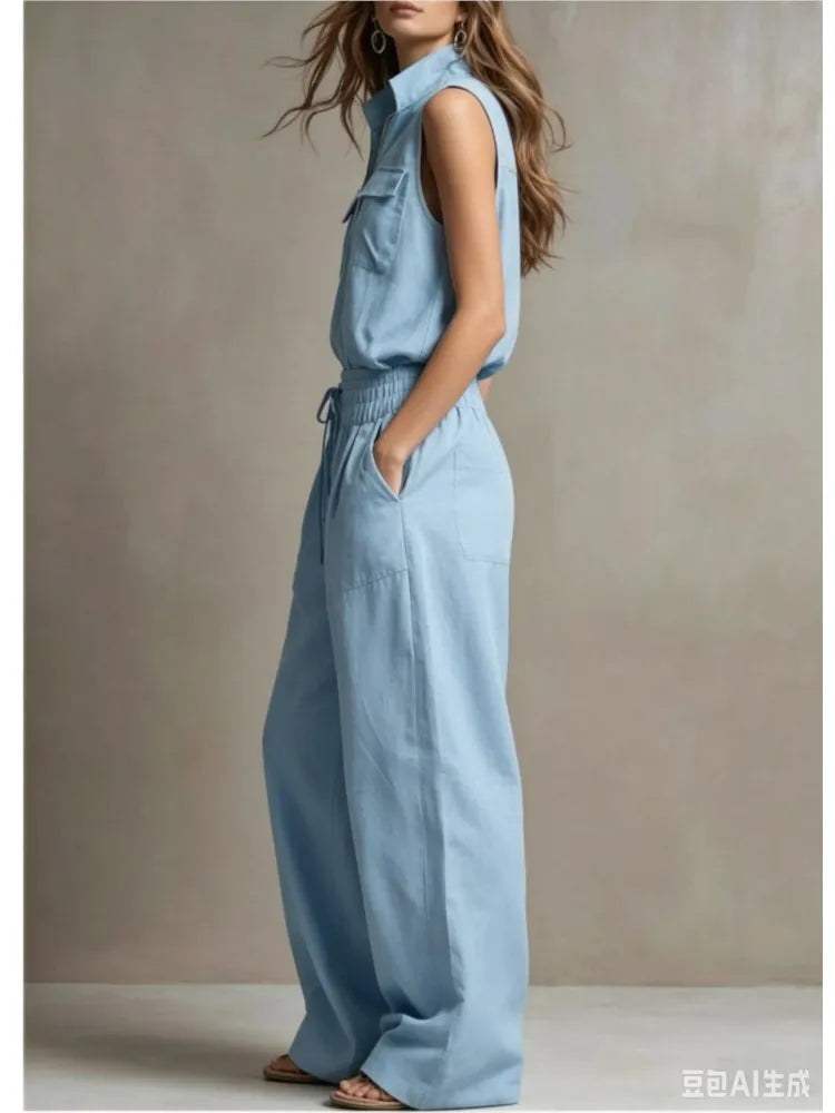 Holly | Two-Piece Linen Set