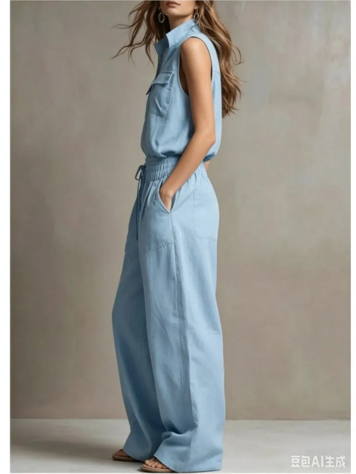 Holly | Two-Piece Linen Set